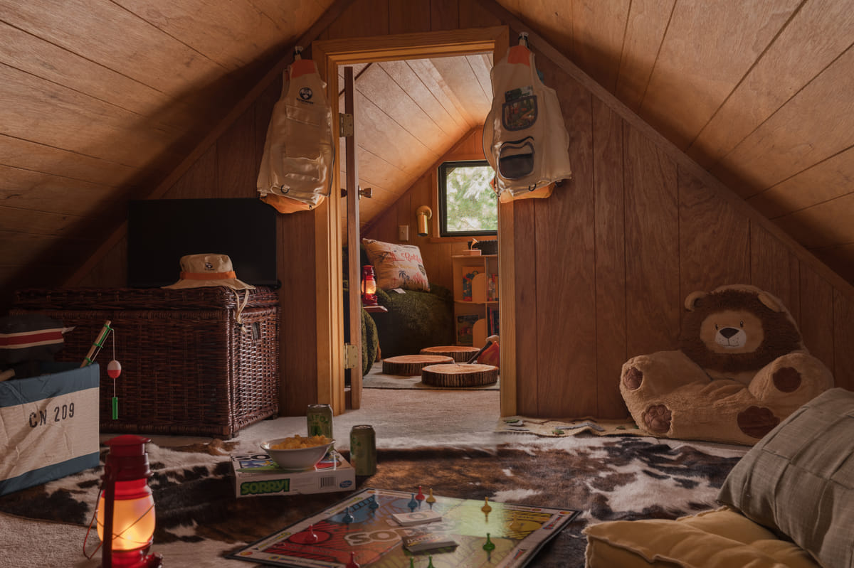 The kids' loft